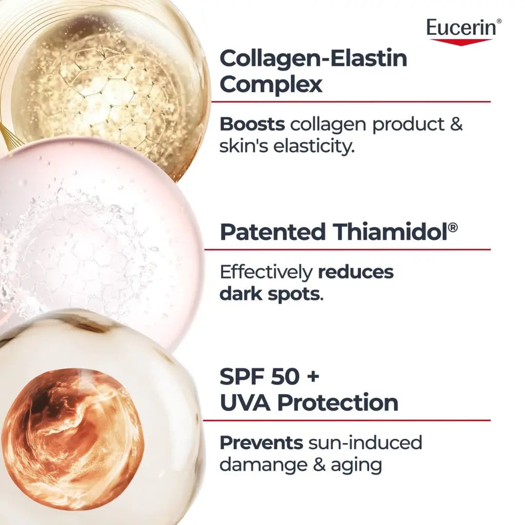 Eucerin Hyaluron Filer Elasticity Creme Dia Ultra Light SPF50