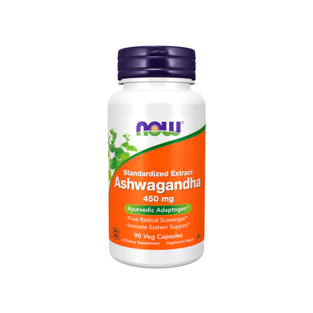 Suplemento Ashwagandha 450 mg Now