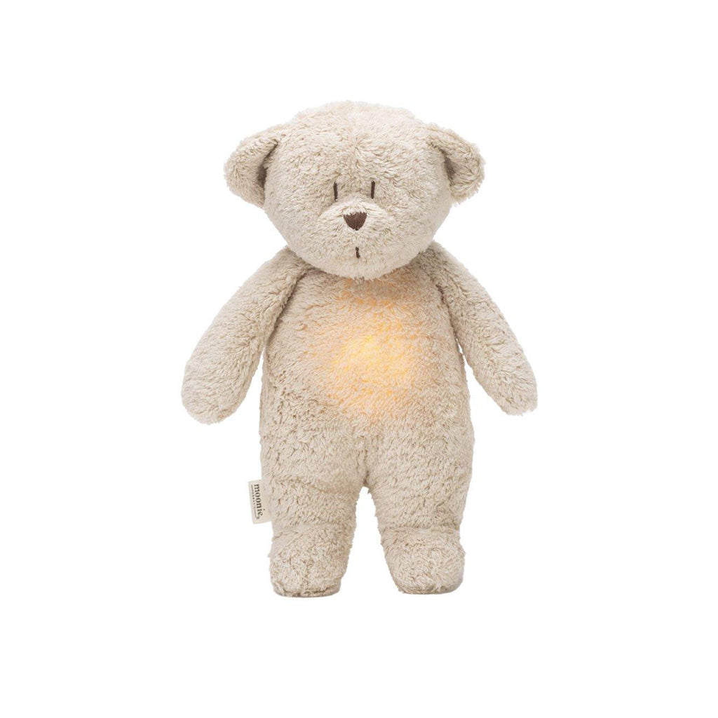 Peluche Ursinho Luz/Som Orgânico - Humming Bear Sand Moonie