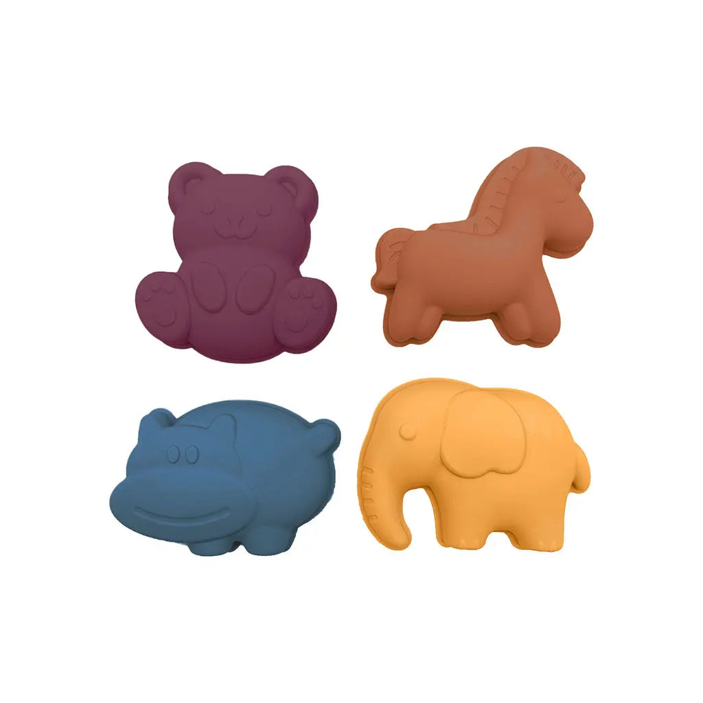 Play and Store Conjunto Moldes de Praia - Animais