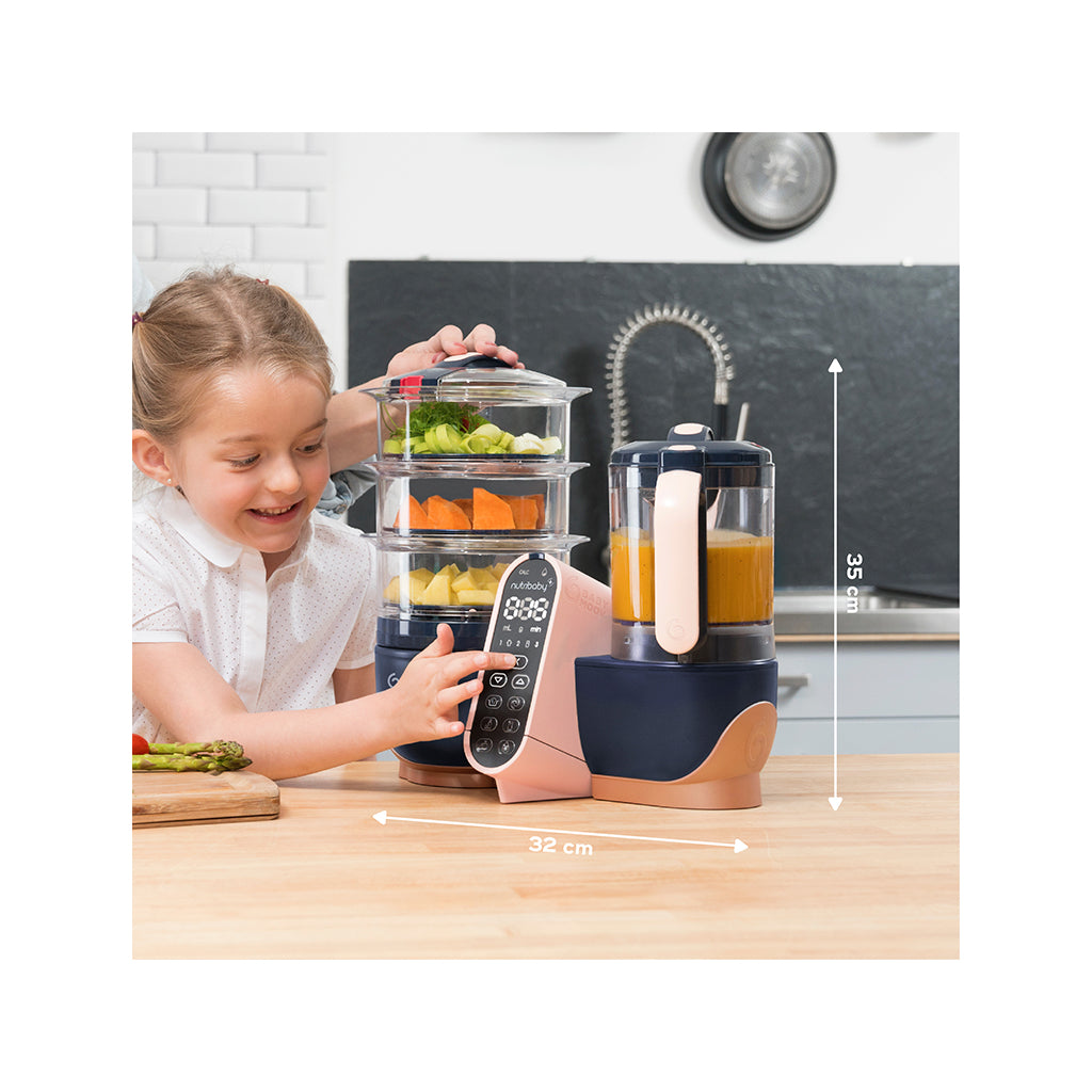 Babymoov Robot Cozinha Multifunções 5-em-1 Nutrybaby XL