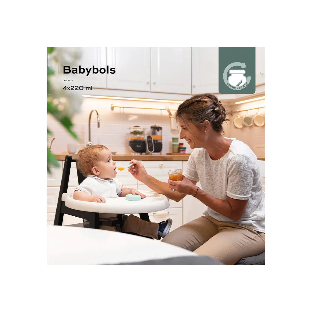 Babymoov Conjunto 4 Caixas Herméticas Vidro de 220ml