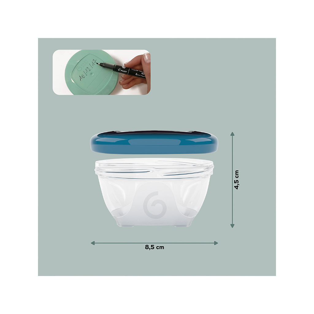 Babymoov Conjunto 4 Caixas Herméticas de 120ml