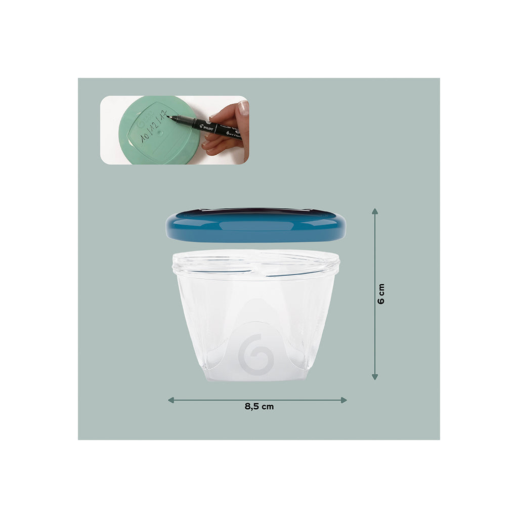 Babymoov Conjunto 6 Caixas Herméticas de 180ml - Love my Pharma