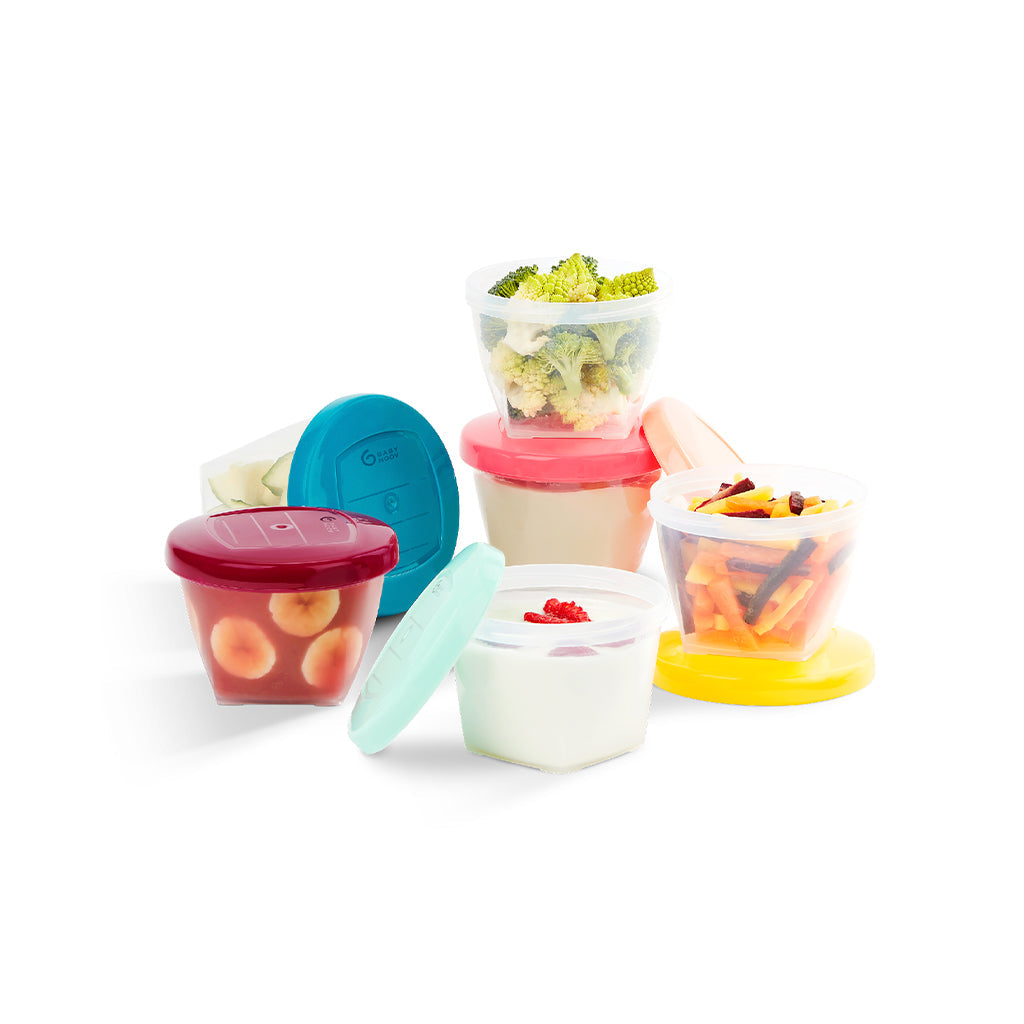 Conjunto 6 Caixas Herméticas de 180ml Babymoov