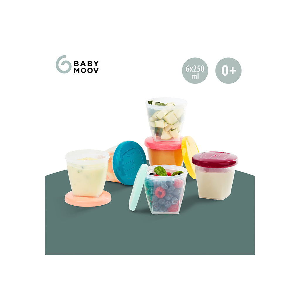 Babymoov Conjunto 6 Caixas Herméticas de 250ml - Love my Pharma