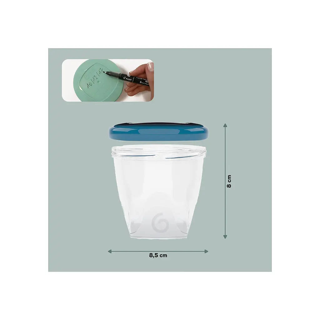 Babymoov Conjunto 6 Caixas Herméticas de 250ml