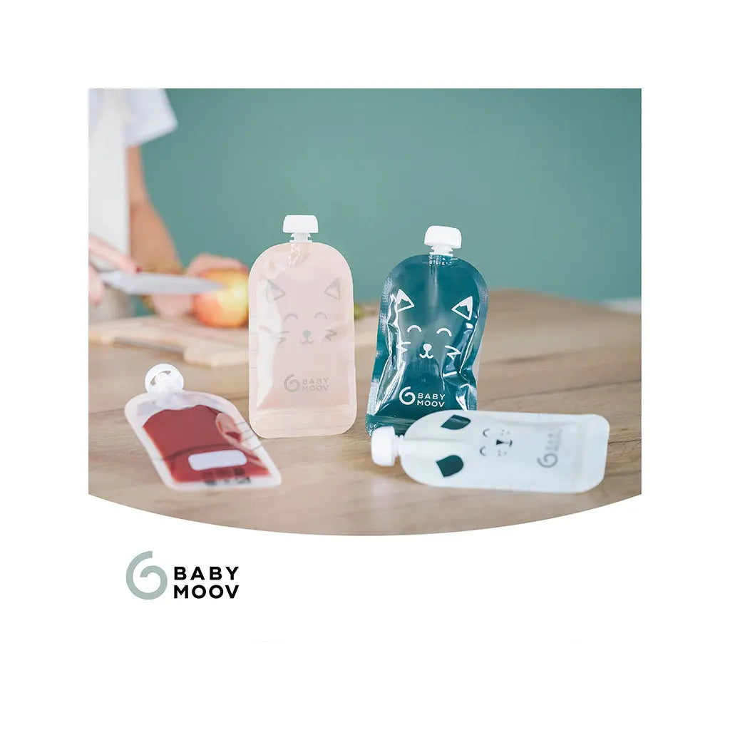 Babymoov Conjunto de Bolsas para Comida Reutilizáveis
