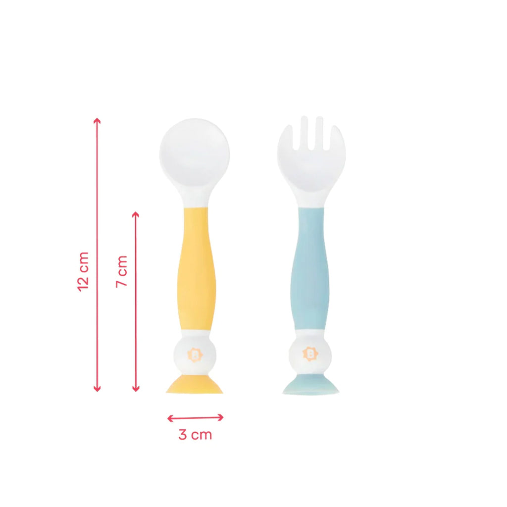 Badabulle Conjunto de Talheres de Aprendizagem Flexíveis