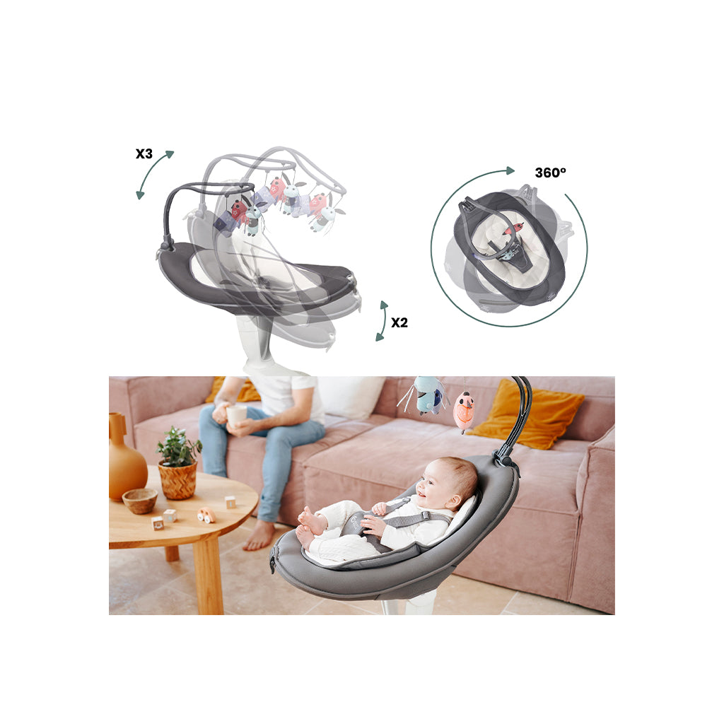 Babymoov Cadeira Baloiço Swoon Motion Zinc - Love my Pharma