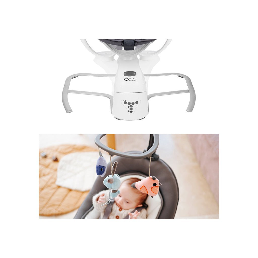 Babymoov Cadeira Baloiço Swoon Motion Zinc - Love my Pharma