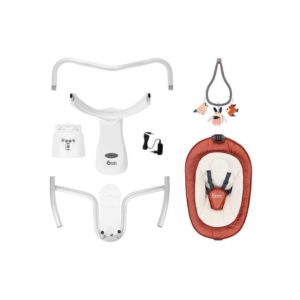 Cadeira Baloiço Swoon Motion Terracota Babymoov