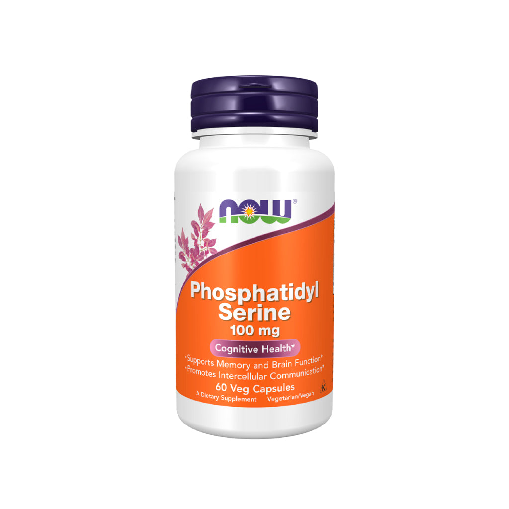 Suplemento Phosphatidyl Serine 100 mg Now