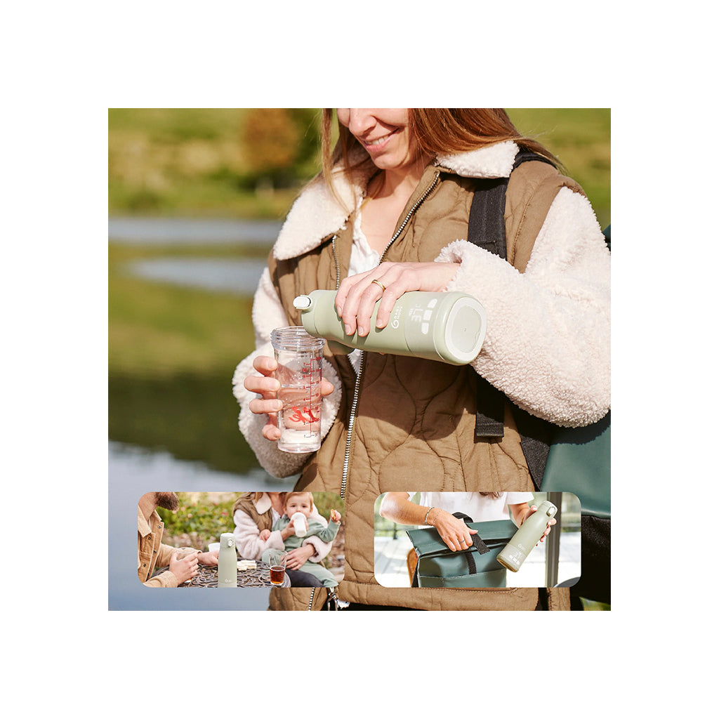 Aquecedor Leite e Água Portátil com Bateria Moov & Feed Babymoov