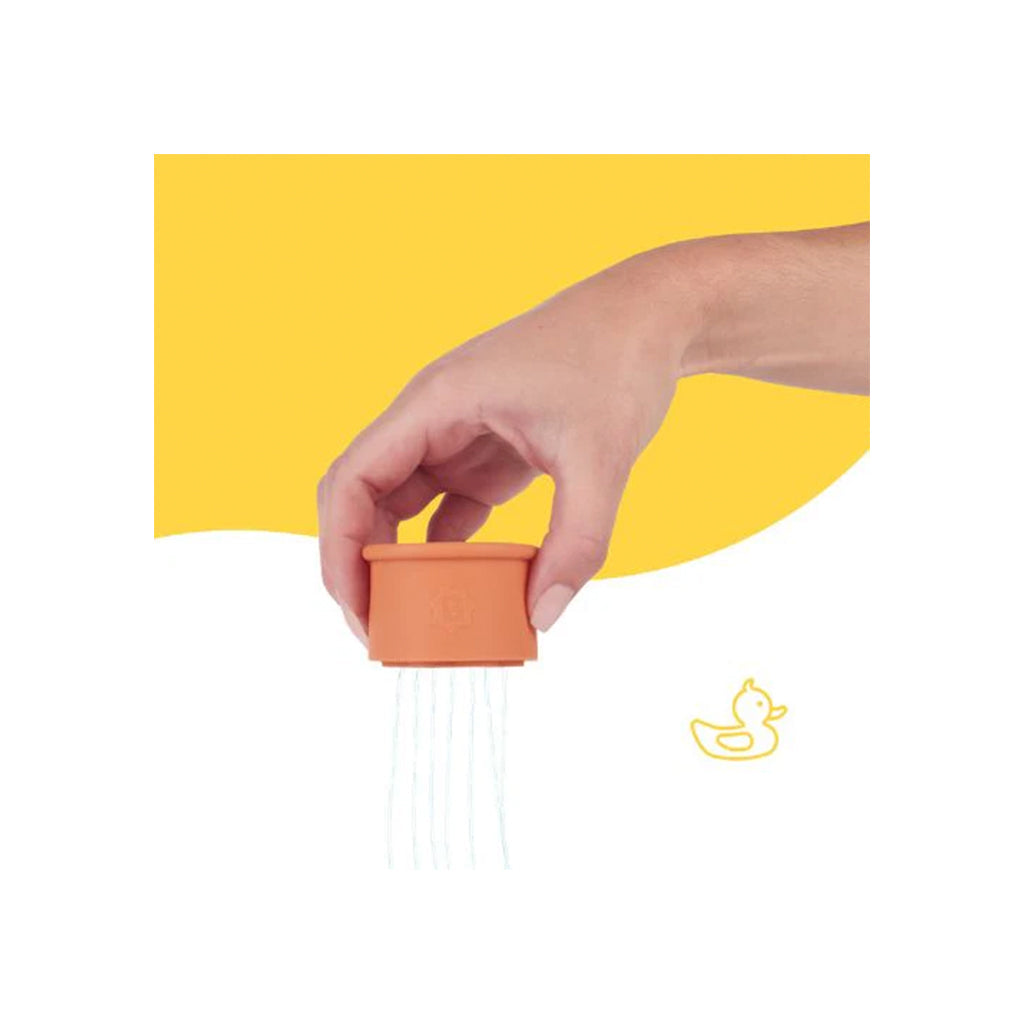 Conjunto 7 Brinquedos Empilháveis em Silicone Badabulle