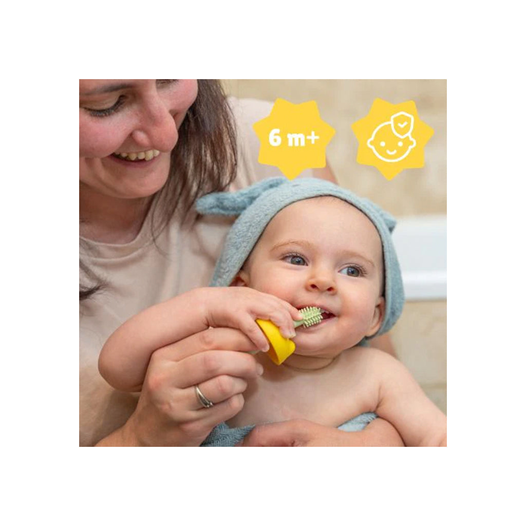 Escova de Dentes Evolutiva Silicone Badabulle