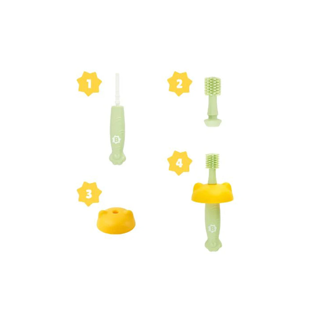 Badabulle Escova de Dentes Evolutiva Silicone - Love my Pharma