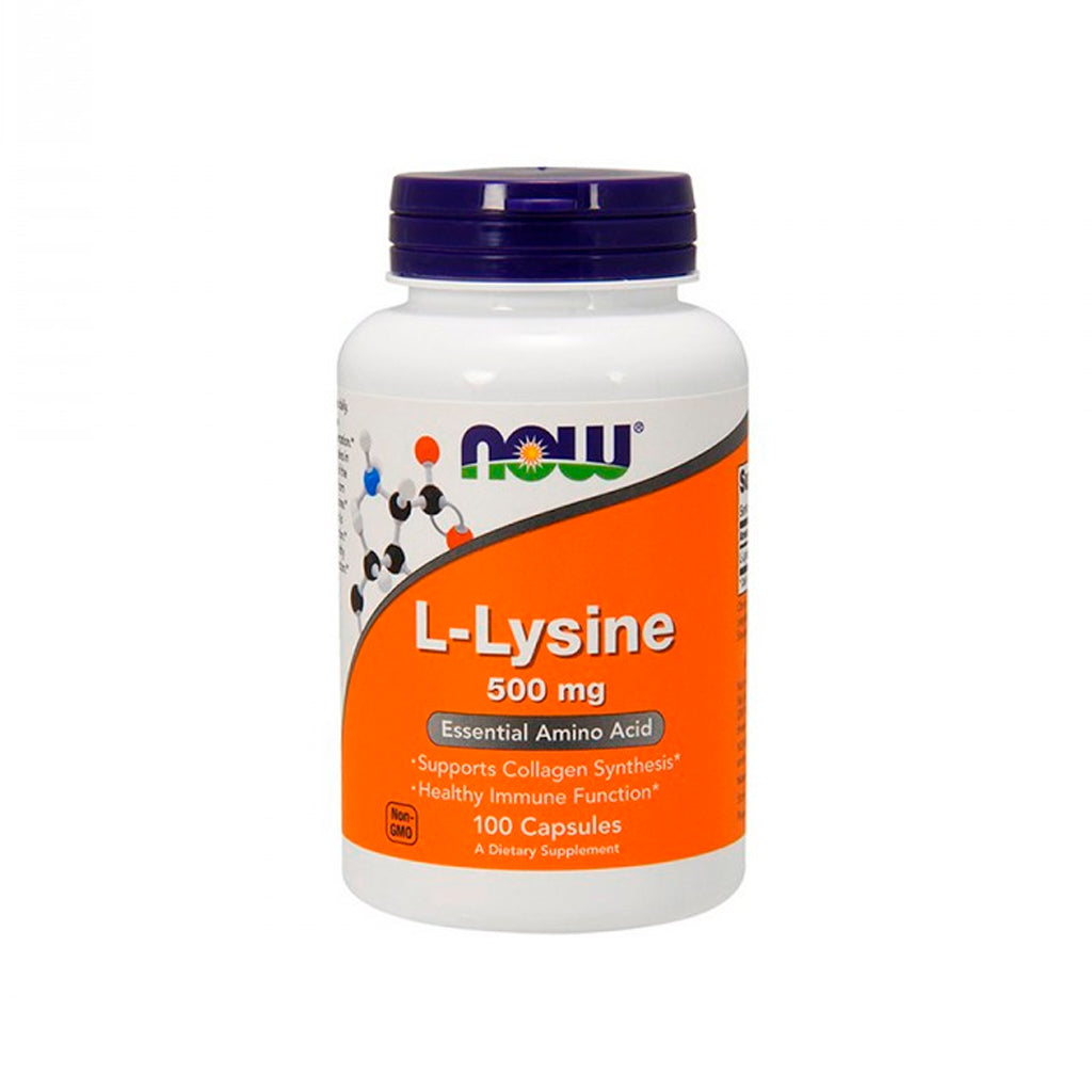Now Suplemento L-Lysina 500mg - Love my Pharma