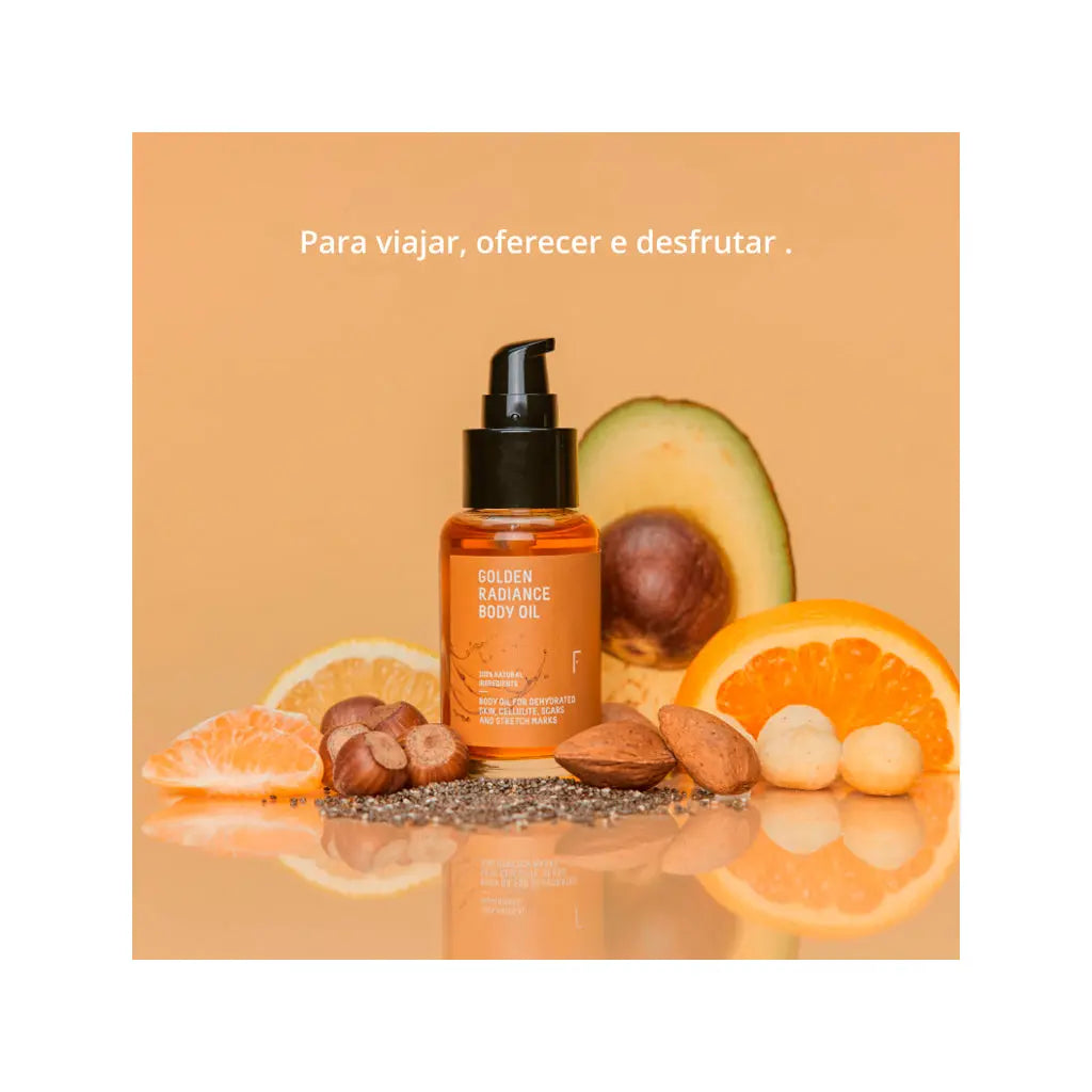 Freshly Cosmetics Golden Radiance Body Oil