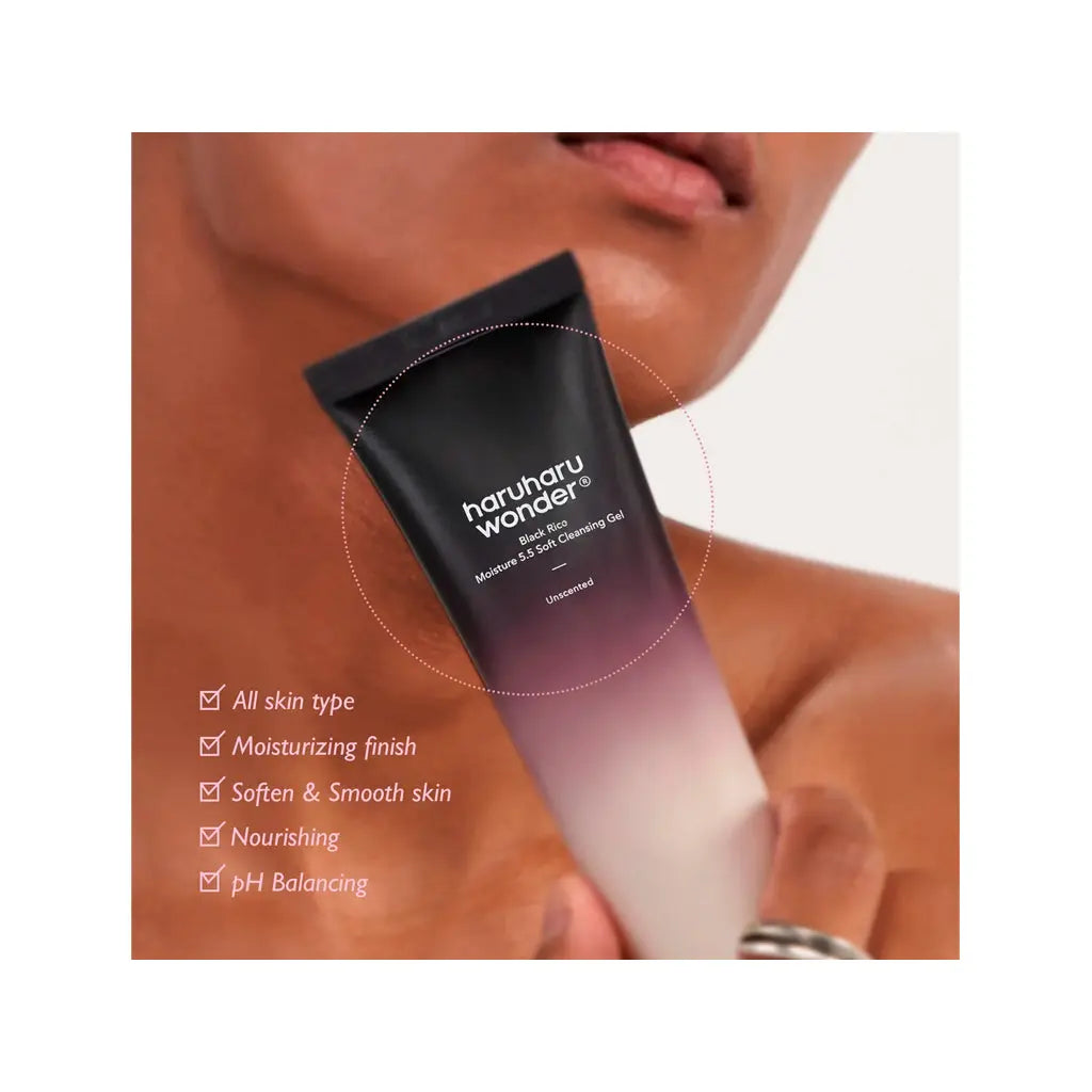 haruharu wonder haruharu wonder Black Rice Moisture 5.5 Soft Cleansing Gel | Love my Pharma