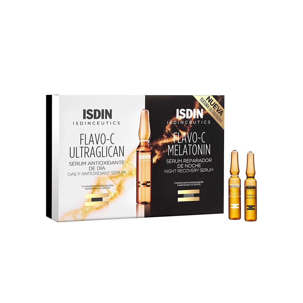 ISDINCEUTICS Flavo-C Melatonin & Ultraglican Sérum
