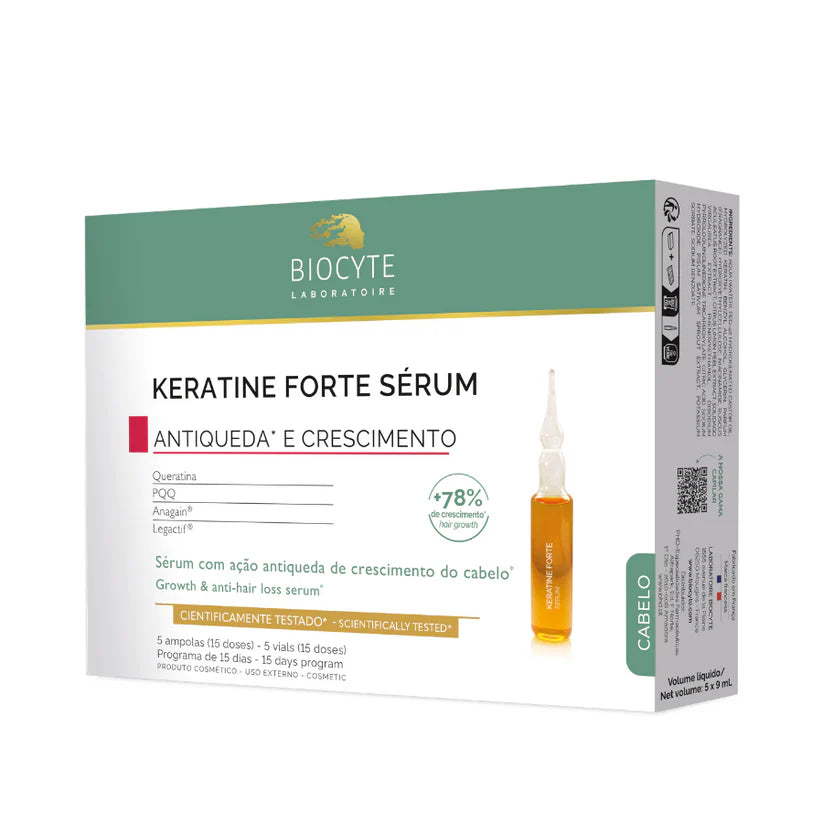 Keratine Forte Sérum Crescimento e Queda Biocyte