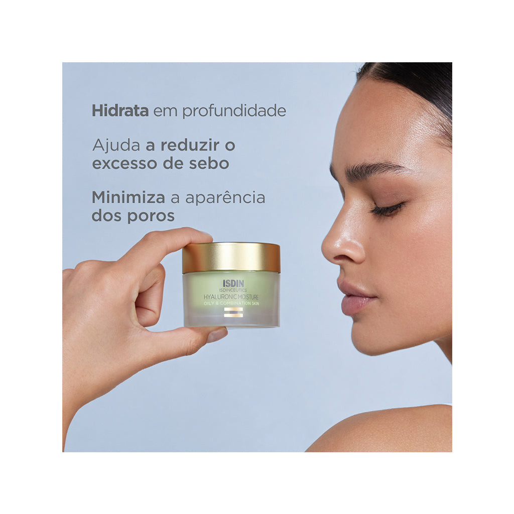 Hyaluronic Moisture Pele Mista a Oleosa ISDINCEUTICS