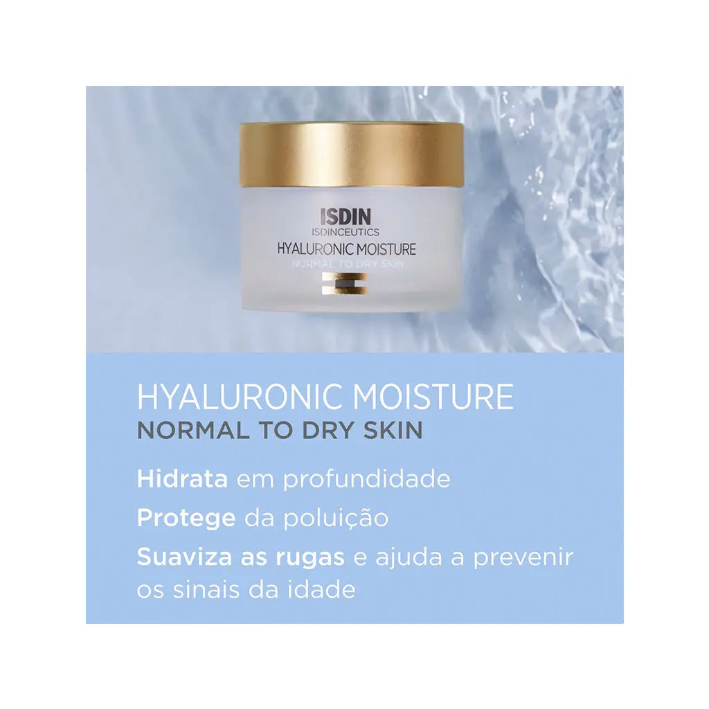 ISDINCEUTICS Hyaluronic Moisture Pele Normal a Seca Refil