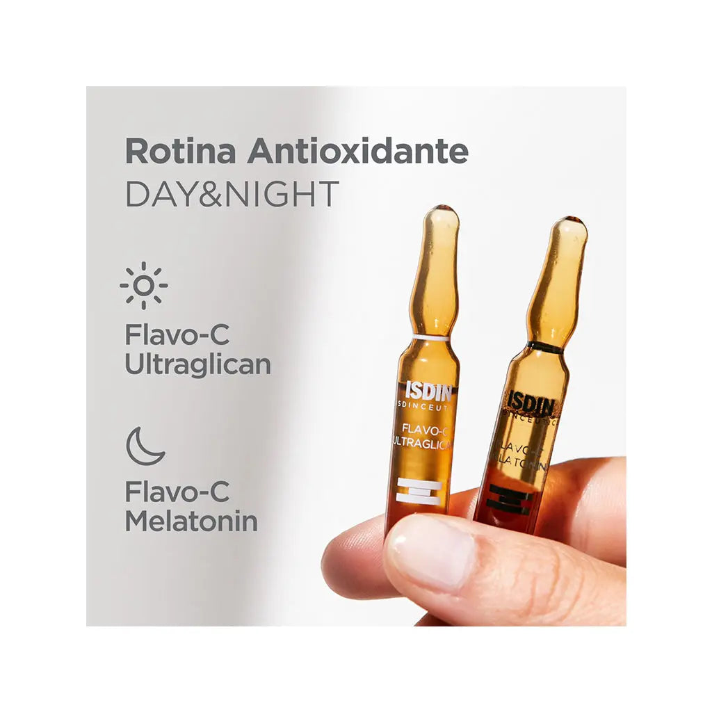 ISDINCEUTICS Flavo-C Melatonin & Ultraglican Sérum