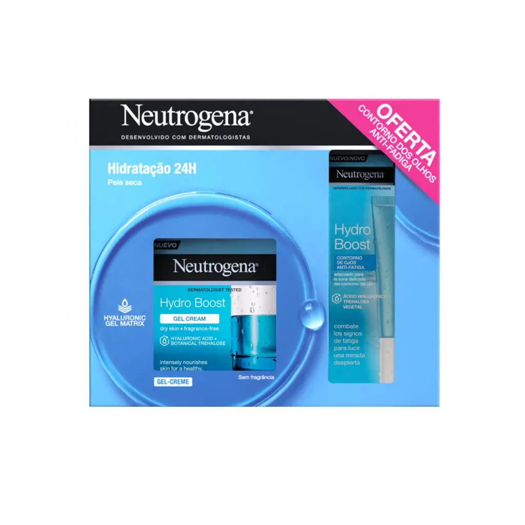 Neutrogena Hydro Boost Coffret Gel-Creme Oferta Gel-Creme Olhos