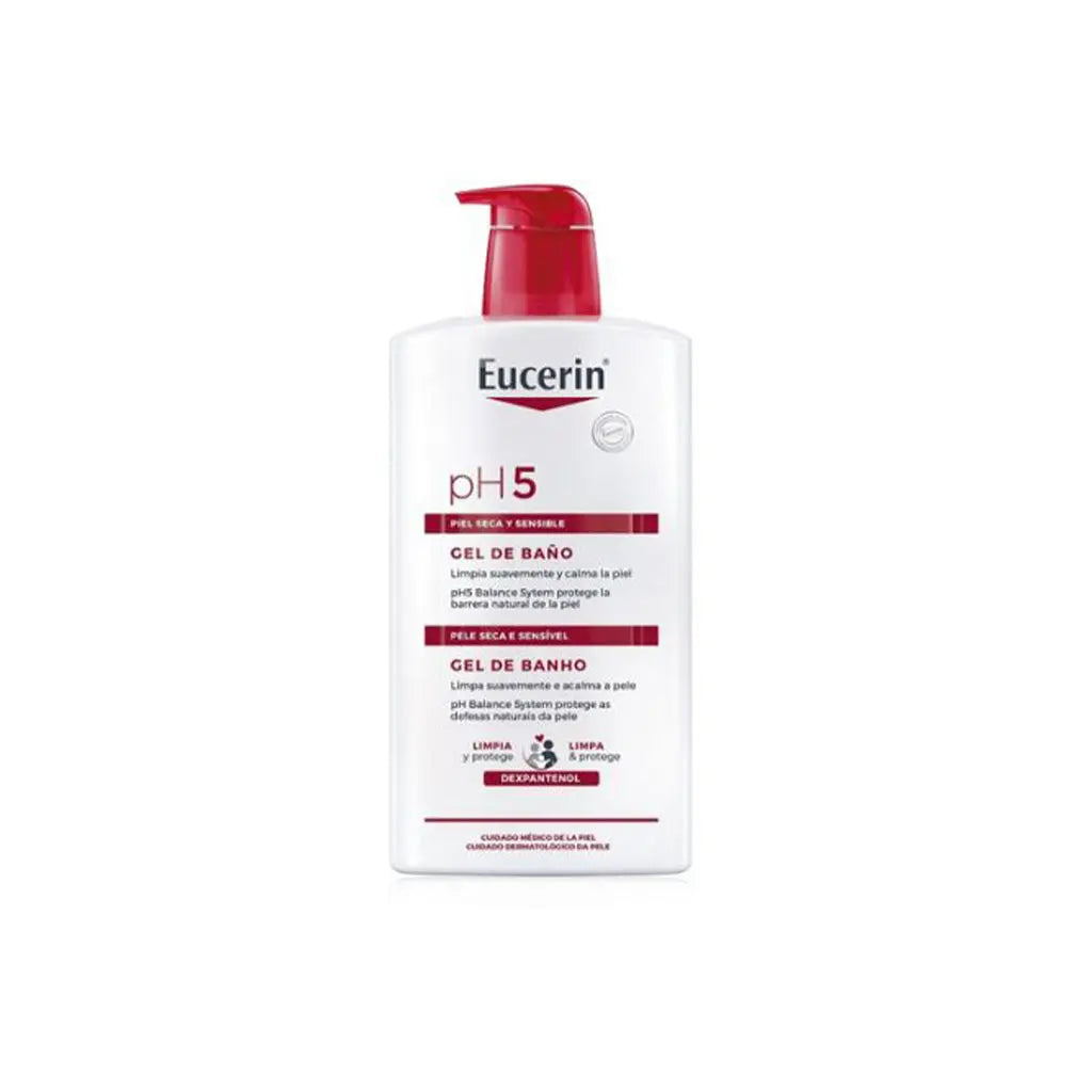 Gel de Banho Pele Seca e Sensível PH5 Eucerin
