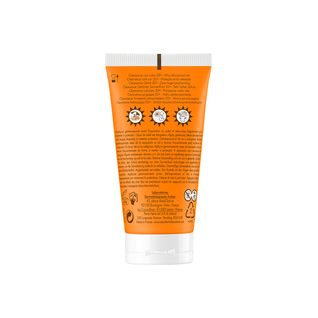 Avène Cleanance Solar Com Cor SPF50+