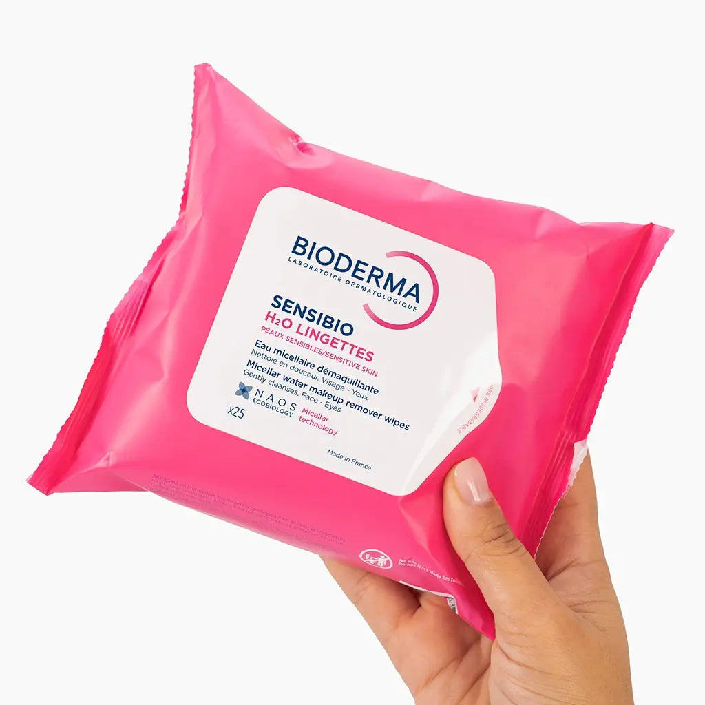 BIODERMA Toalhitas Desmaquilhantes Sensibio H20