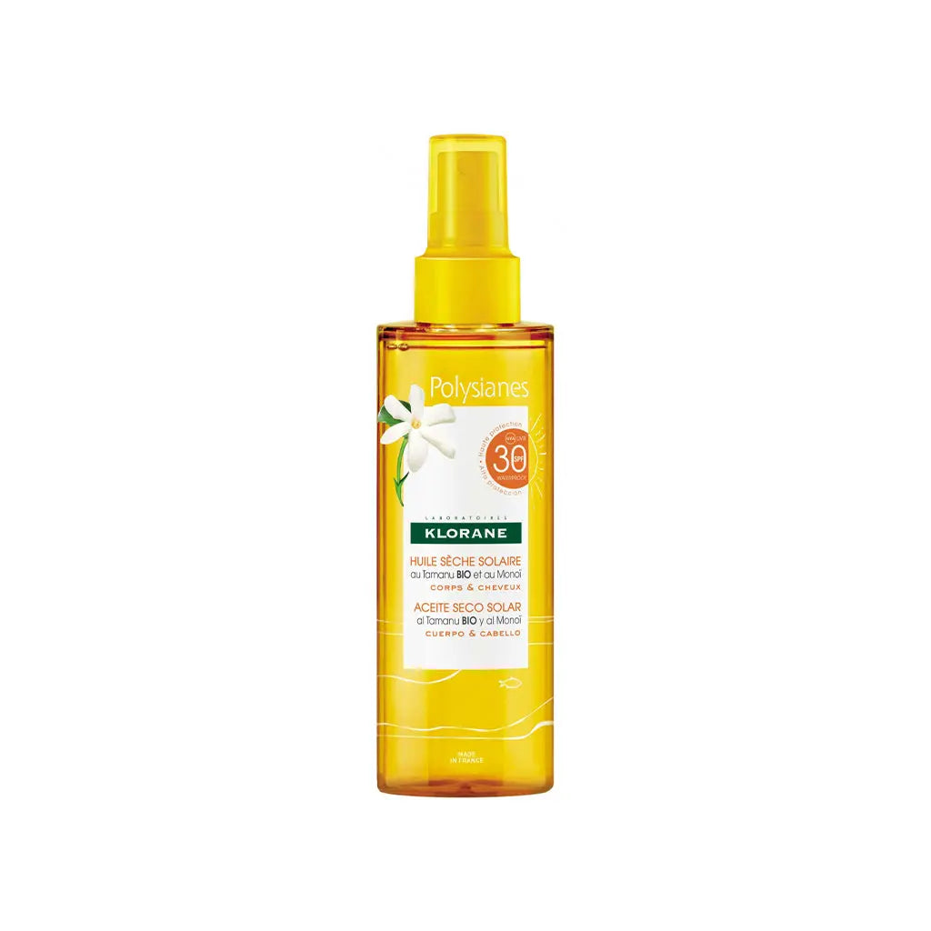 Klorane Solar Polysianes Óleo Seco FPS30