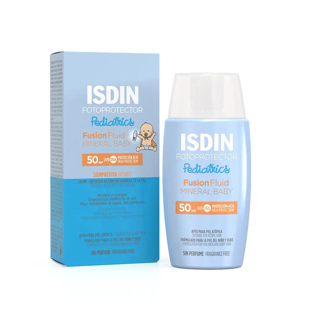 ISDIN Fotoprotector Fusion Fluid Mineral Baby Pediatrics SPF50