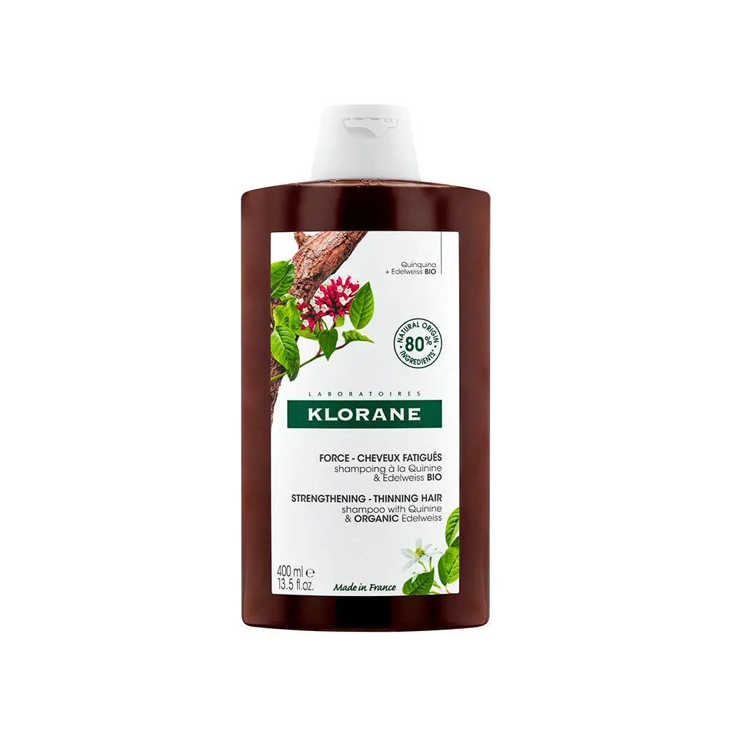 Klorane Champô Fortificante com Quinina e Edelweiss BIO