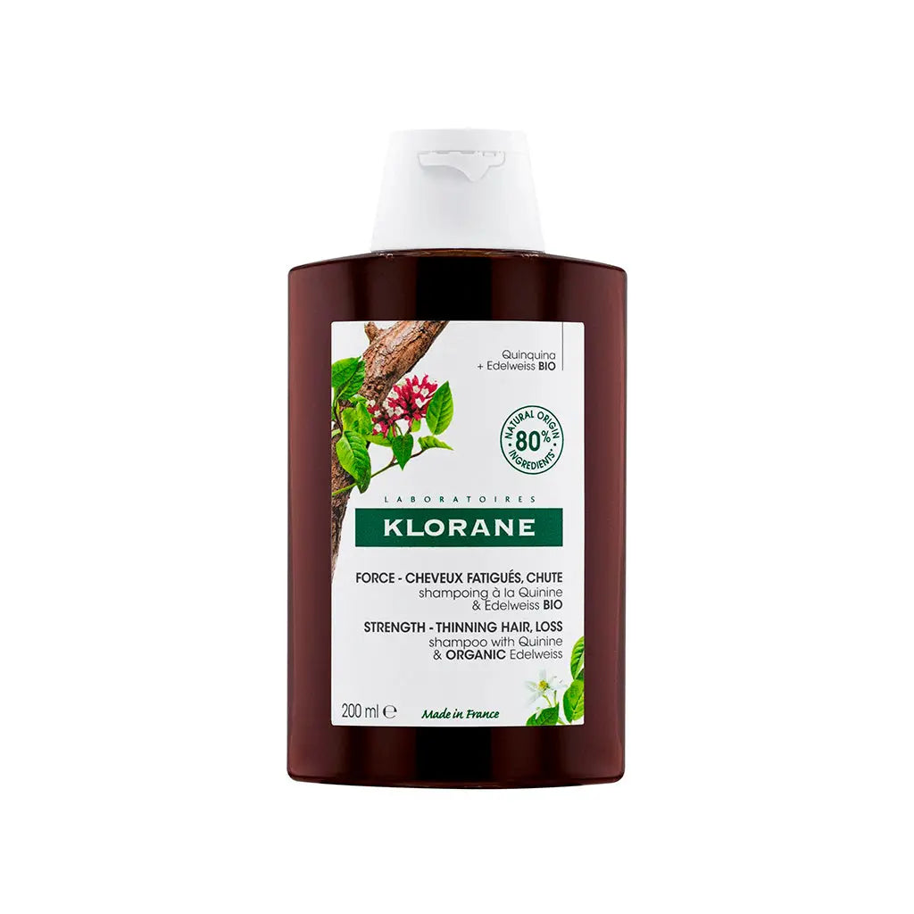 Klorane Champô Fortificante com Quinina e Edelweiss BIO