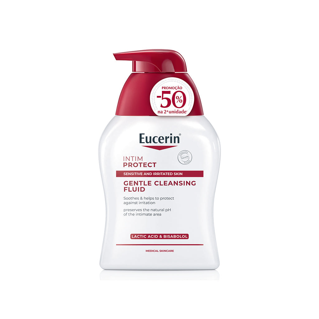 Gel Íntimo com 50% de Desconto na 2º Unidade Eucerin