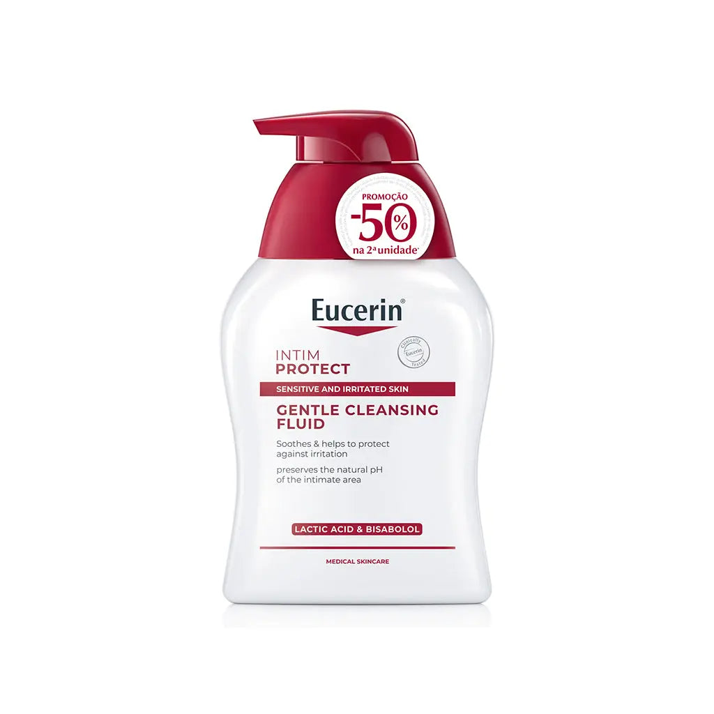 Eucerin Gel Íntimo com 50% de Desconto na 2º Unidade