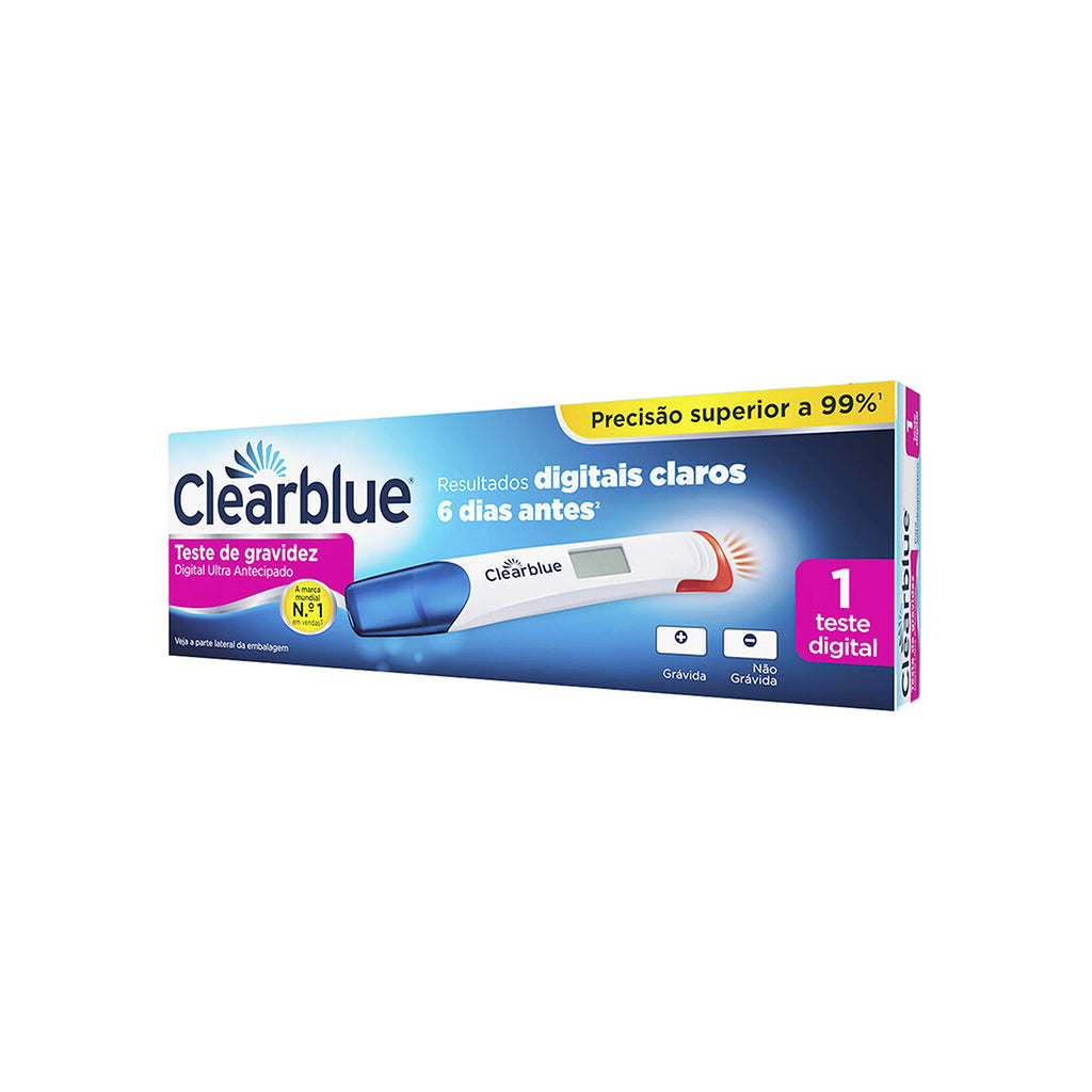 Teste Gravidez Digital Ultra Antecipado Clearblue