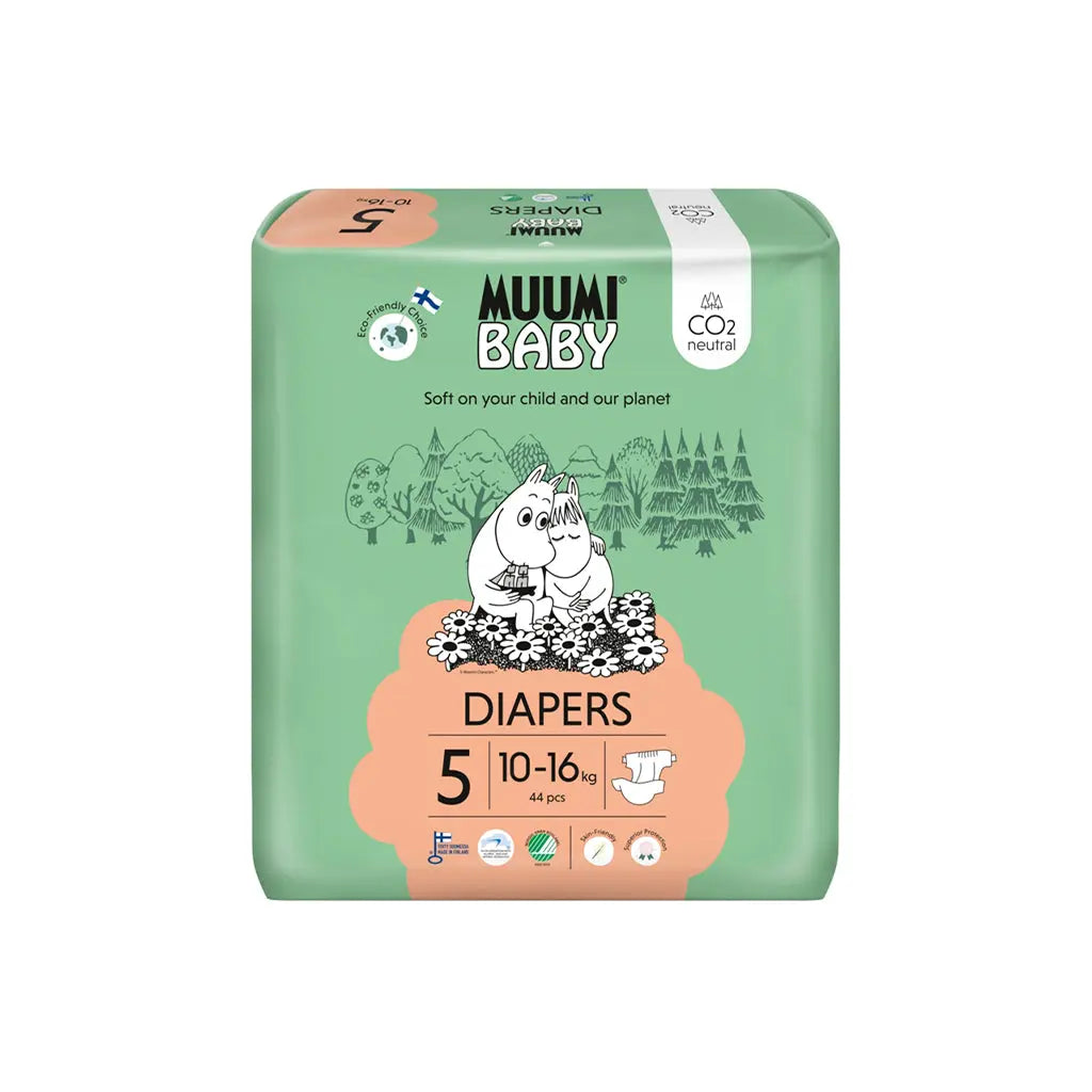 Muumi Fraldas Baby Diapers 10-16kg - Tamanho 5