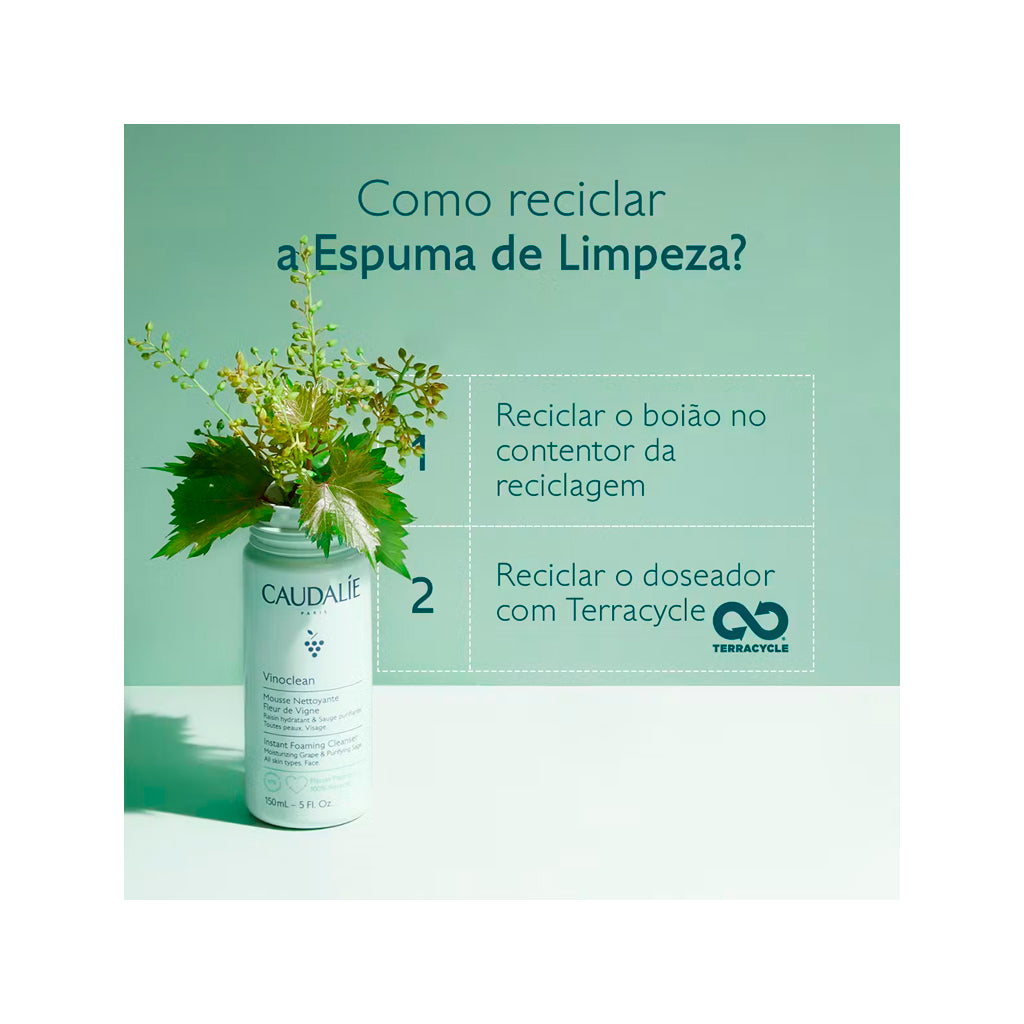 Caudalie Espuma de Limpeza Fleur de Vigne Vinoclean