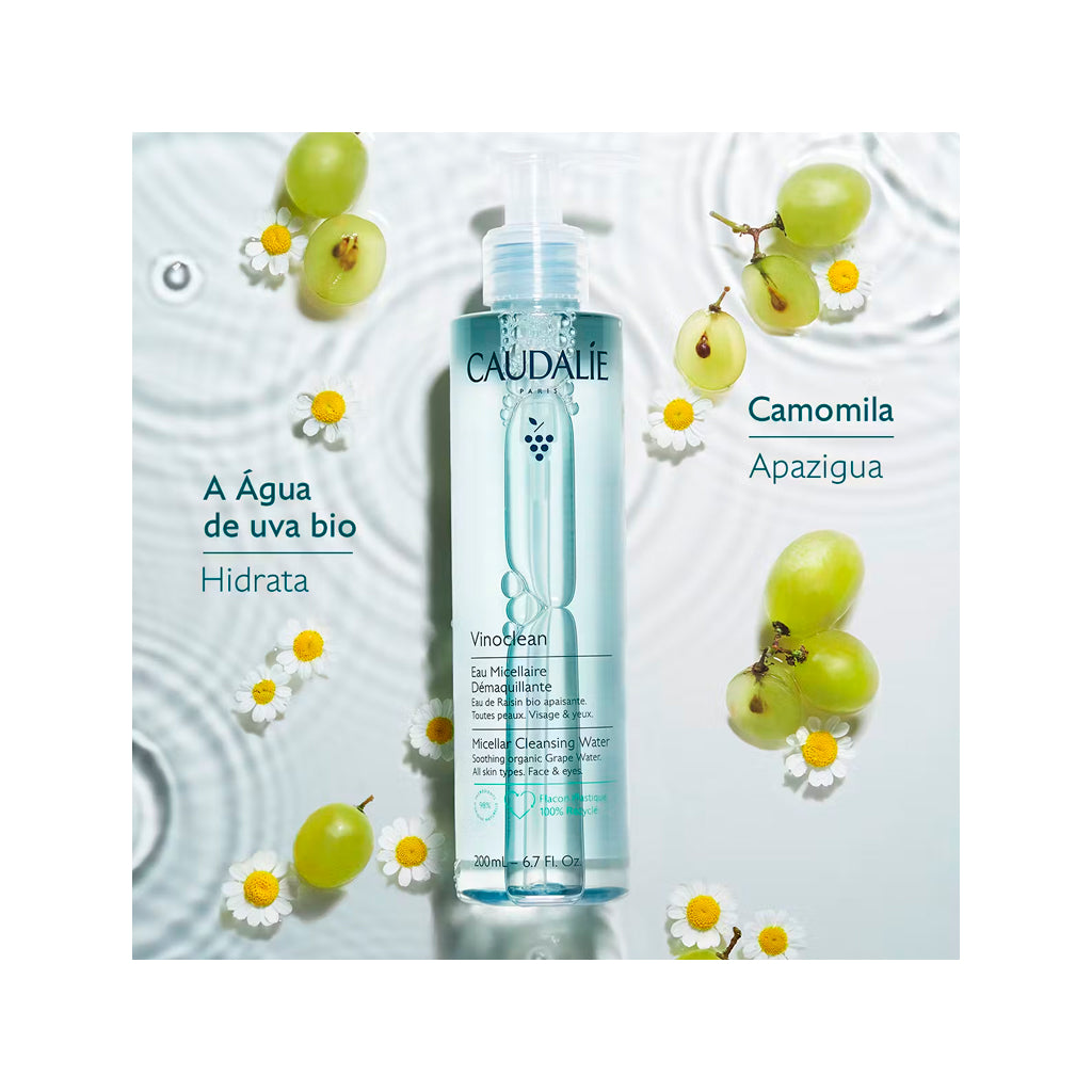 Caudalie Água Micelar Desmaquilhante Vinoclean