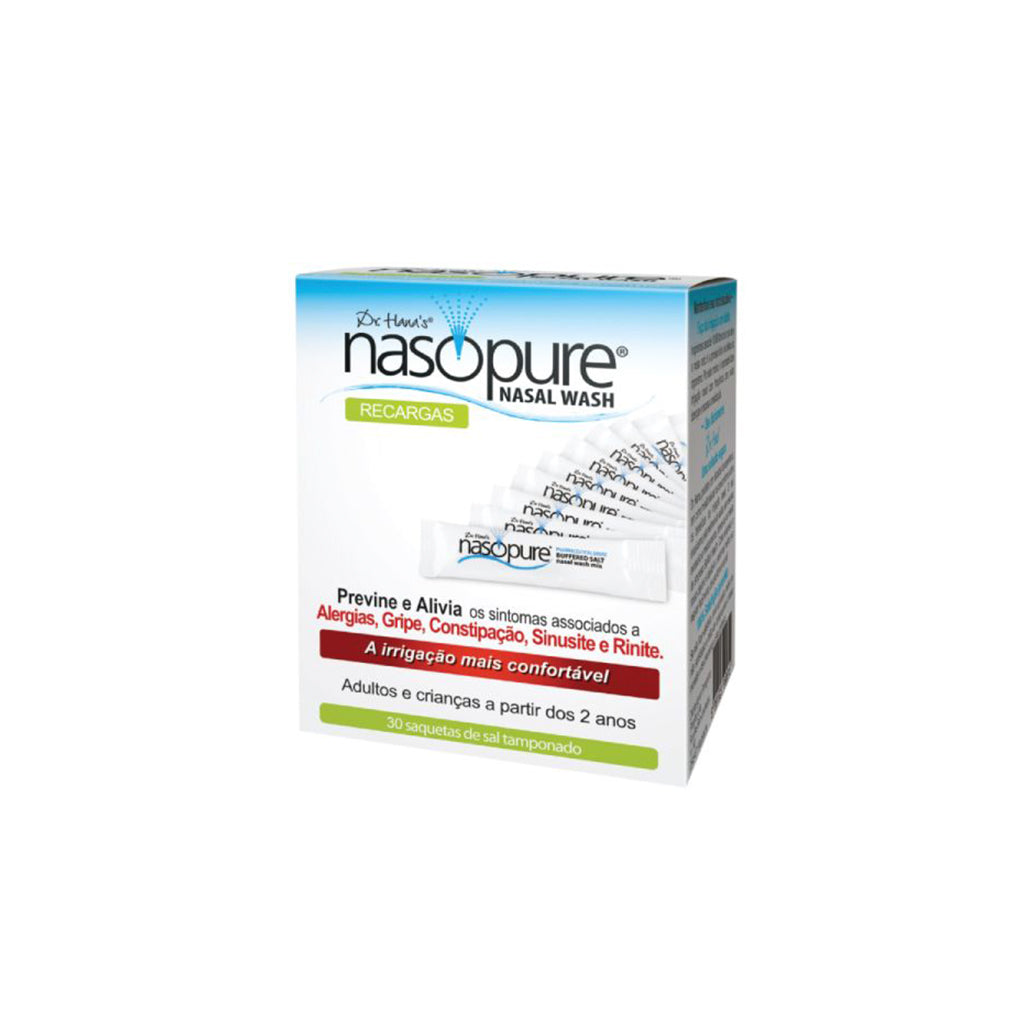 Recargas para o Sistema de Irrigação Nasal Nasopure