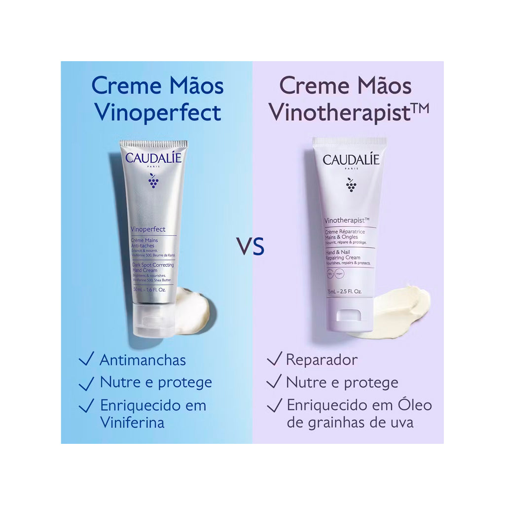 Creme Mãos Antimanchas Vinoperfect Caudalie