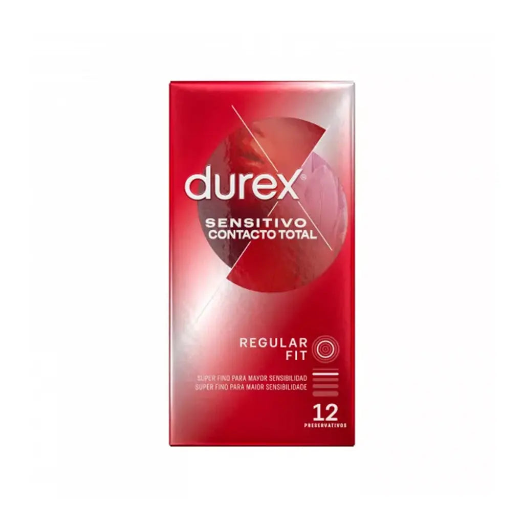 Durex Sensitivo Preservativo Contacto Total