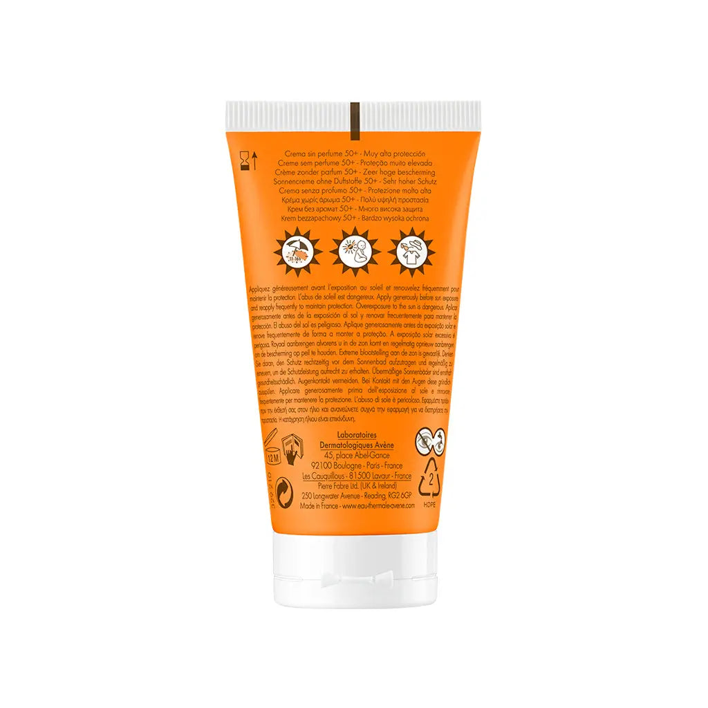 Avène Creme sem Perfume SPF50+