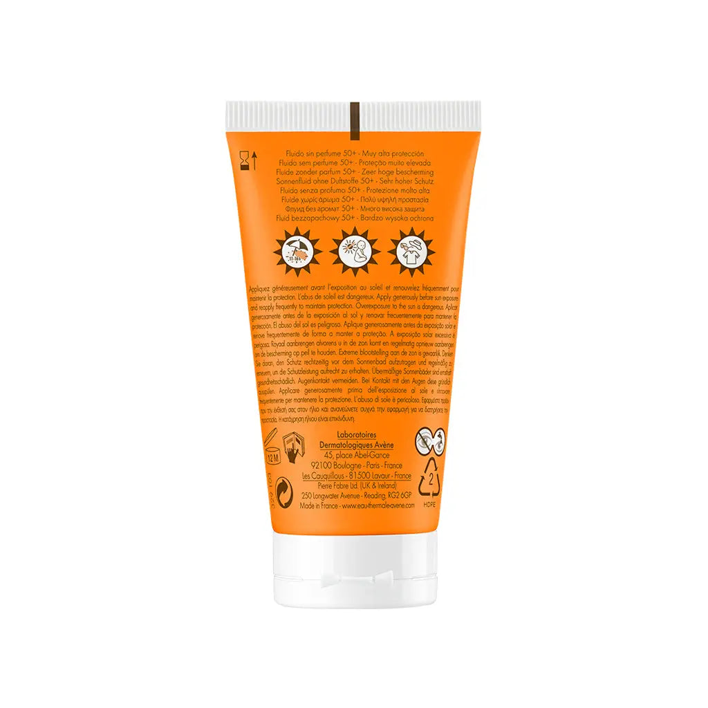 Avène Fluido sem Perfume SPF50+