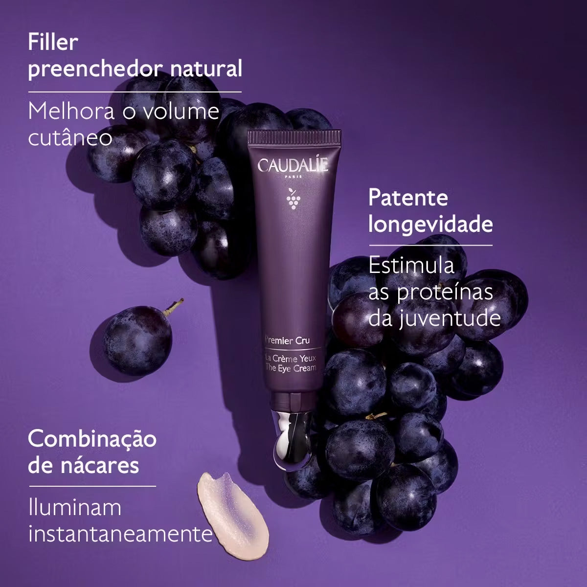 Creme Contorno dos Olhos Premier Cru Caudalie