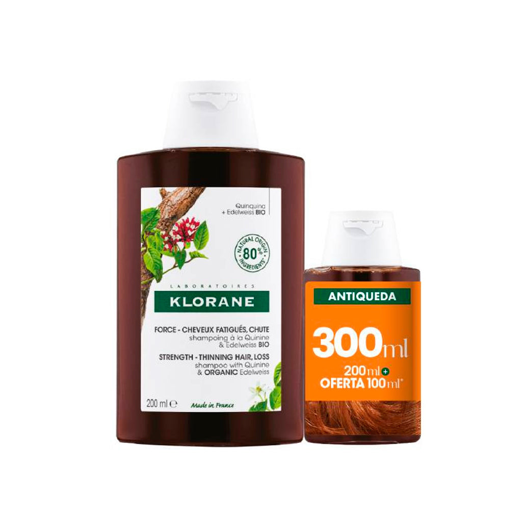 Klorane Champô Fortificante com Quinina BIO + Oferta Champô